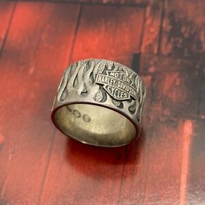 HARLEY-DAVIDSON Flame Band Ring